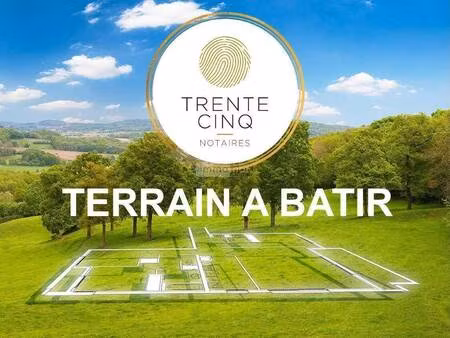 terrain constructible viabilisé à vendre