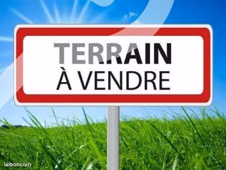 terrain constructible viabilisé à vendre