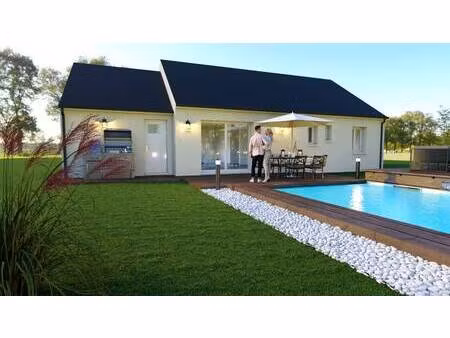 terrain avec maison neuve à vendre