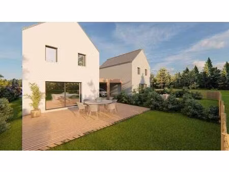terrain avec maison neuve à vendre