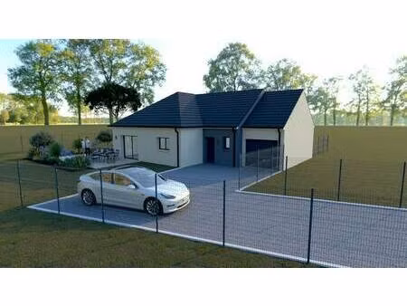 terrain avec maison neuve à vendre