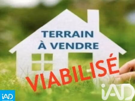 terrain constructible viabilisé à vendre