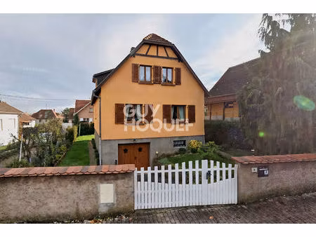 maison contemporaine 6 pièces ? 5 chambres ? 118 m² ? terrain arboré ? châtenois (proche s