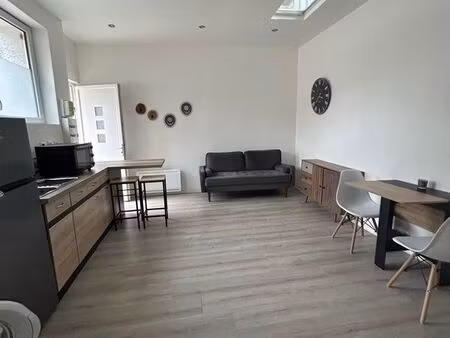 logement meublé – t2 rénové à neuf – lumineux et idéalement situé à vizille