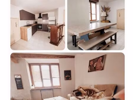 location meublé 90m2  3 chambres 4/7pers en centre ville