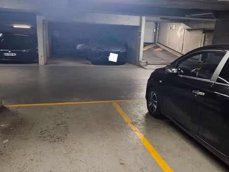 parking sécurisé la défense