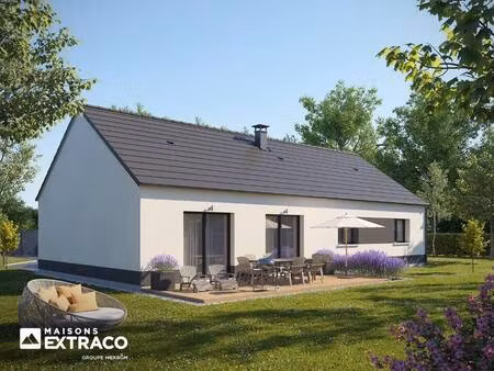 terrain avec maison neuve à vendre