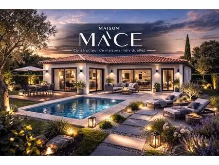 terrain avec maison neuve à vendre