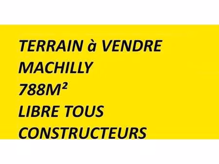terrain constructible à vendre