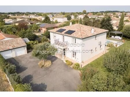 maison 190m² avec double garage 42m²