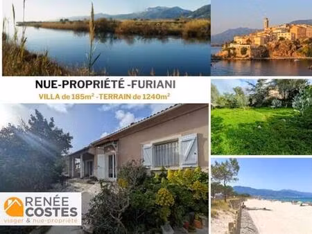 vente en nue propriété - f65-h62 ans - furiani (20600)