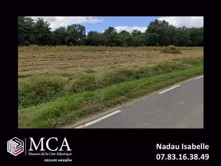 vente terrain 756 m² bourg (33710)