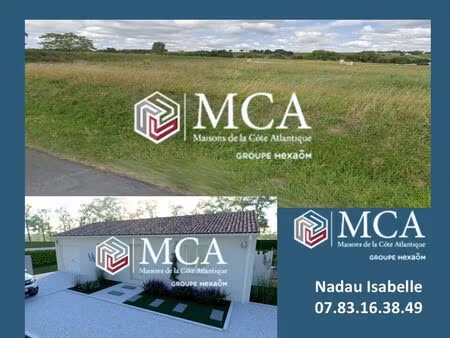 vente terrain 1135 m² saint-aubin-de-blaye (33820)