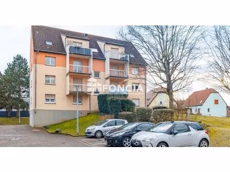 appartement - t3 - 2 balcons - cave - mundolsheim