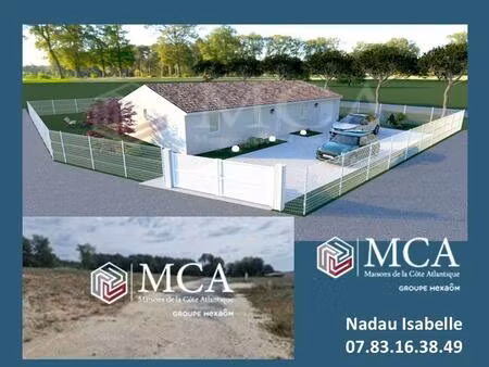 terrain à bâtir à boisredon (17150)