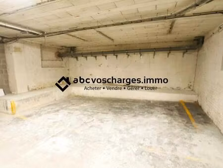 place de parking en sous-sol