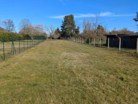 terrain constructible à vendre