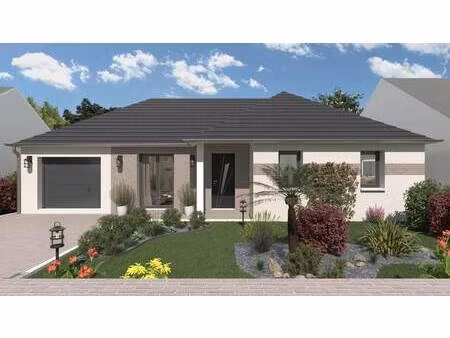 terrain avec maison neuve à vendre