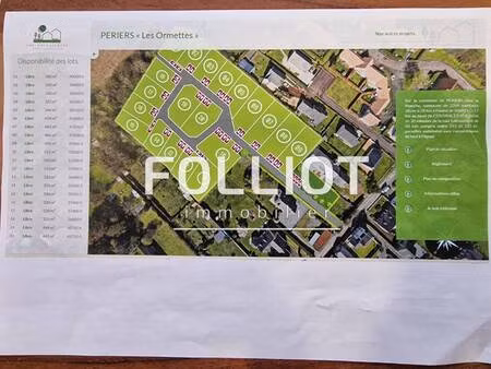 terrain constructible viabilisé à vendre