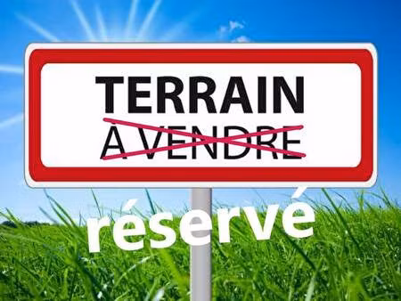 terrain constructible à vendre