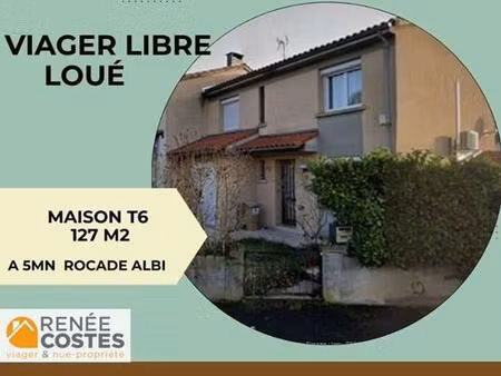 viager libre - f71 ans - albi (81000)