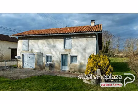 vente en nue-propriété : fermette de 77m² + garage de 23m² et grenier aménageable de 100m²