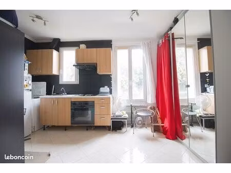 studio meublé 18 m2 sur jardin