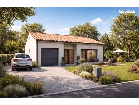 maison t3 avec garage et jardin à saverdun