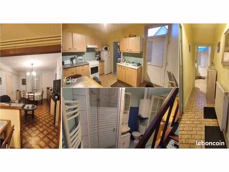 maison de ville proche du centre-ville avec 2 chambres