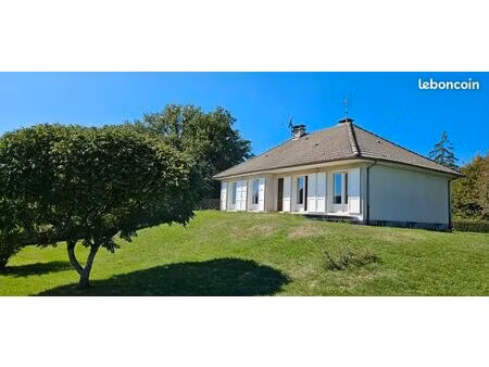 maison plain-pied avec jardin  sous-sol  garage  2 chambres