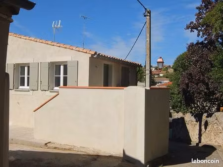 leuc : maison individuelle f2 2 pièces  47.95 m2