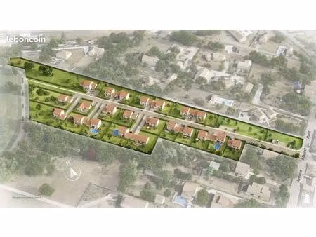 terrain 328 m² cruas