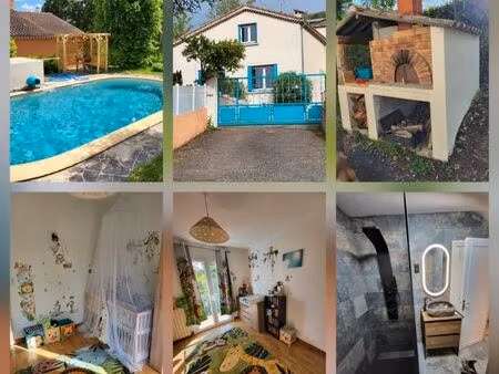 maison individuelle avec piscine