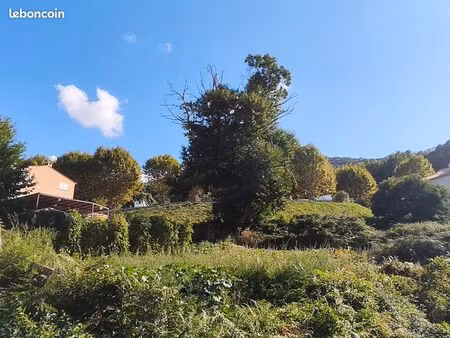 bocognano terrain constructible  centre bocognano  cu opérationnel pour maison de 140 m² e