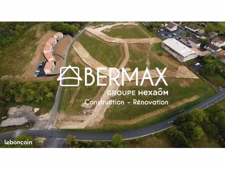 terrain 404 m² touvre