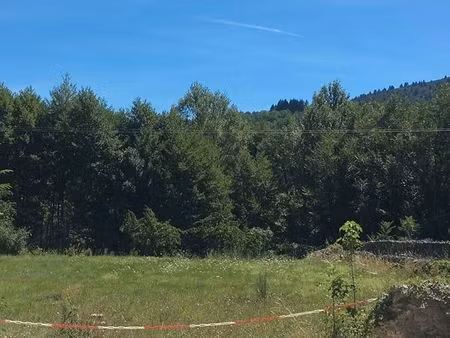 terrain 853m2 constructible jaujac urgent