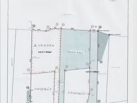 vend terrain a batir