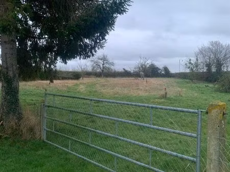 à vendre terrain constructible