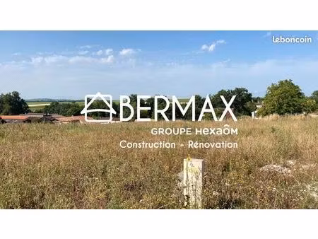 terrain 592 m² salles d angles