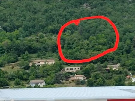 parcelle terrain boisé