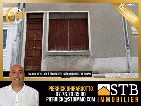 maison de village 2 pièces 27 m²