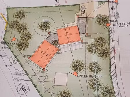 terrain constructible 1576 m2