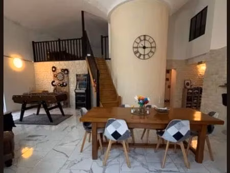 château d eau atypique réhabiliter en maison 120m2 et 80 m2 d d'agrandissement possible