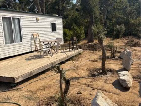 joli mobilhome 2 chambres à l’année porto-vecchio