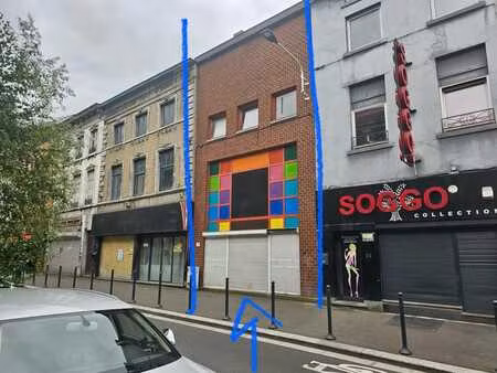 local commercial à vendre charleroi  rue neuve