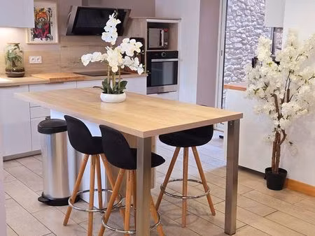 maison rénovée 113 m² – 3/4 chambres – centre glun – aucun travaux