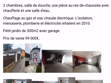 petite maison atypique de village au coeur des vosges