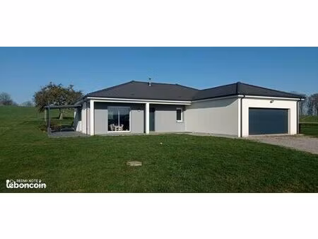 maison récente plain pied