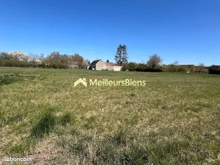 terrain 782 m² foissy sur vanne