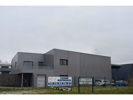 ensemble 1220 m² stockage et bureaux pompignac